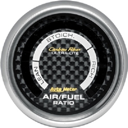 Auto Meter 4775 Carbon Fiber Narrowband Air / Fuel Ratio Gauge