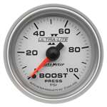 Auto Meter 4906 Ultra-Lite II 0-100 PSI Boost Gauge