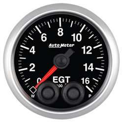 Auto Meter 5646 Elite Series 0-1600 °F Pyrometer Gauge
