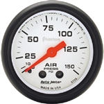 Auto Meter 5720 Phantom 0-150 PSI Air Pressure Gauge
