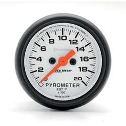 Auto Meter 5745 Phantom 0-2000 °F Pyrometer Gauge