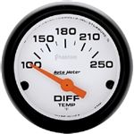 Auto Meter 5749 Phantom 100-250 °F Differential Temperature Gauge
