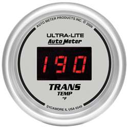 Auto Meter 6549 Ultra-Lite 0-300 °F Transmission Temperature Gauge