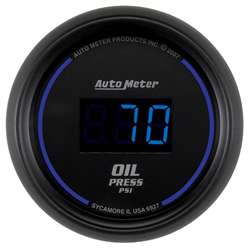 Auto Meter 6927 Cobalt 0-100 PSI Digital Oil Pressure Gauge