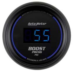 Auto Meter 6970 Cobalt 5-60 PSI Digital Boost Gauge