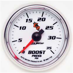 Auto Meter 7104 C2 0-35 PSI Boost Gauge