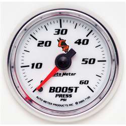 Auto Meter 7105 C2 0-60 PSI Boost Gauge