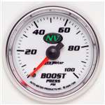 Auto Meter 7306 NV 0-100 PSI Boost Gauge