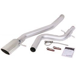 Banks Power 46180 Single Monster Exhaust System 2009-2010 Volkswagen 2.0L Jetta TDI