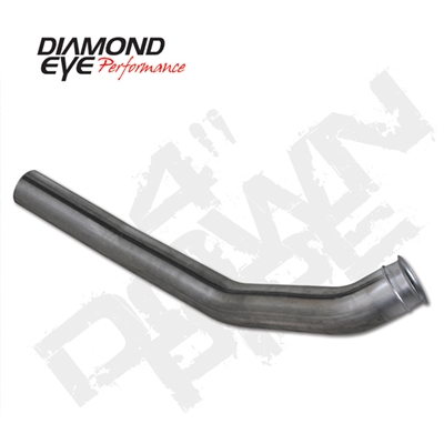 Diamond Eye 262001 4" 409 Stainless Steel Downpipe for 2003-2004 Dodge 5.9L Cummins