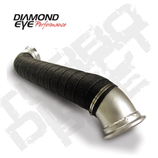 Diamond Eye 321056 3" Aluminized Turbo Direct Pipe for 2004-2010 GM 6.6L Duramax LLY, LBZ, LMM