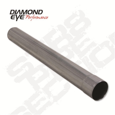 Diamond Eye 400036 4" Aluminized Straight Pipe