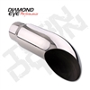 Diamond Eye 4418TD 4" Turn Down Exhaust Tip