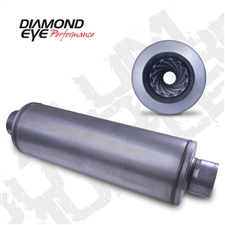 Diamond Eye 460017 4" Aluminized Muffler