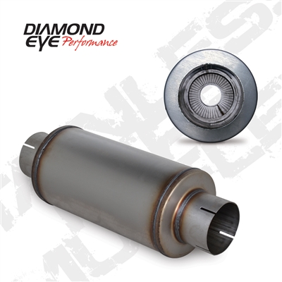 Diamond Eye 460020 4" 409 Stainless Steel Muffler