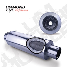 Diamond Eye 460033 4" 409 Stainless Steel Muffler