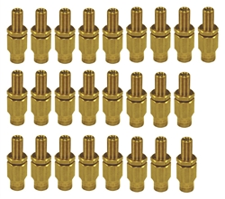 Firestone 3032 25 Inflation Valves, 1/4 Inch Tubing Universal