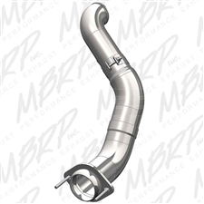 MBRP FALCA459 4" Aluminized Turbo Down Pipe for 2011-2015 Ford 6.7L Powerstroke