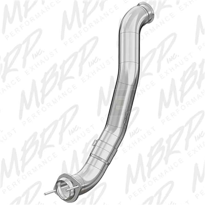 MBRP FS9CA455 4" T409 Stainless Turbo Down Pipe for 2008-2010 Ford 6.4L Powerstroke