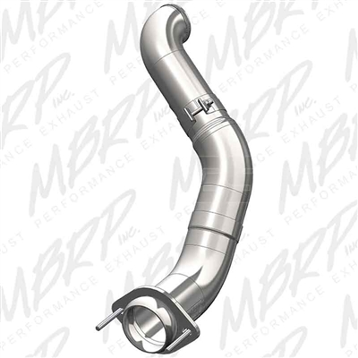 MBRP FS9CA459 4" T409 Stainless Turbo Down Pipe for 2011-2015 Ford 6.7L Powerstroke