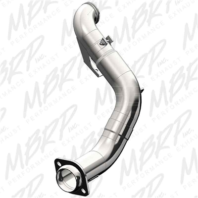 MBRP FS9CA460 4" T409 Stainless Turbo Down Pipe for 2015 Ford 6.7L Powerstroke