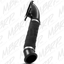MBRP GM8425 3" Black Coated Aluminized Turbo Down Pipe for 2001-2004 GM 6.6L Duramax LB7