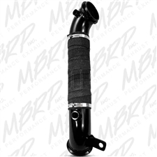 MBRP GM8427 3" Black Coated Aluminized Turbo Down Pipe for 2011-2015 GM 6.6L Duramax LML