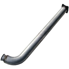 MBRP GMAL401 4" Aluminized Front-Pipe with Flange for 2001-2005 GM 6.6L Duramax LB7, LLY