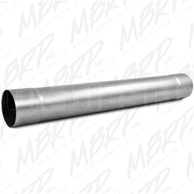 MBRP MDA30 4" Aluminized Muffler Delete Pipe 