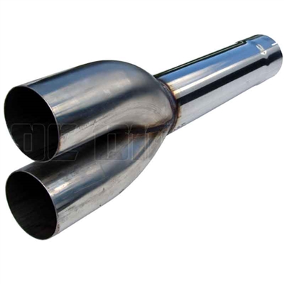 MBRP MDDS927 4" Stainless T409 Dual Muffler Delete Pipe