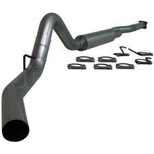 MBRP S6000P 4" Cat Back Single Side Aluminized Exhaust for 2001-2005 GM 6.6L Duramax LB7, LLY