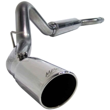 MBRP S6012409 4" Cat Back Single Side Stainless T409 Exhaust for 2006-2007 GM 6.6L Duramax LLY, LBZ