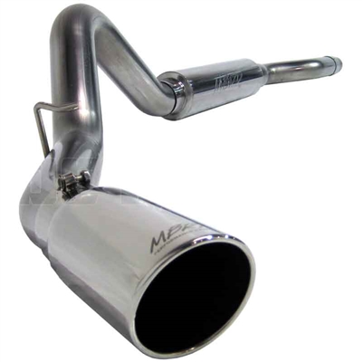 MBRP S6012409 4" Cat Back Single Side Stainless T409 Exhaust for 2006-2007 GM 6.6L Duramax LLY, LBZ