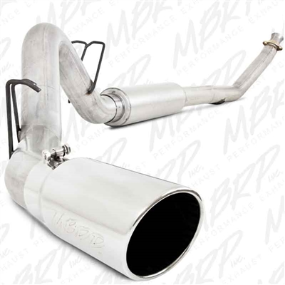 MBRP S6100AL 4" Turbo Back Single Side Aluminized Exhaust for 1994-2002 Dodge 5.9L Cummins