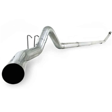 MBRP S6100SLM 4" Turbo Back Single Side Stainless T409 Exhaust for 1994-2002 Dodge 5.9L Cummins