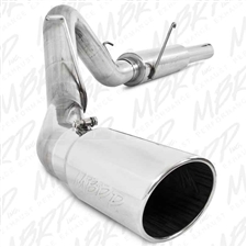 MBRP S6108409 4" Cat Back Single Side Stainless T409 Exhaust for 2004.5-2007 Dodge 5.9L Cummins