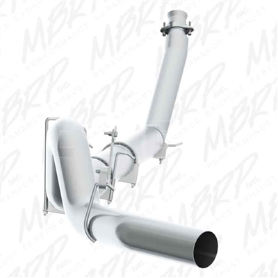 MBRP S61120P 5" Turbo Back Single Side Aluminized Exhaust for 1994-2002 Dodge 5.9L Cummins