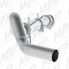 MBRP S61180P 5" Cat Back Single Side Aluminized Exhaust for 2004-2007 Dodge 5.9L Cummins