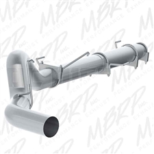 MBRP S61180PLM 5" Cat Back Single Side Aluminized Exhaust for 2004-2007 Dodge 5.9L Cummins