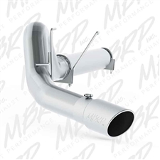 MBRP S61340409 5" DPF Filter Back Single Side Stainless T409 Exhaust for 2010-2012 Dodge 6.7L Cummins