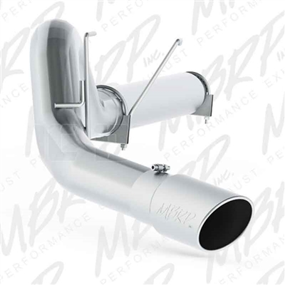 MBRP S61340AL 5" DPF Filter Back Single Side Aluminized Exhaust for 2010-2012 Dodge 6.7L Cummins