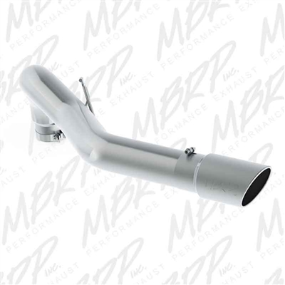 MBRP S61640409 5" DPF Filter Back Single Side Stainless T409 Exhaust for 2013-2016 Dodge 6.7L Cummins