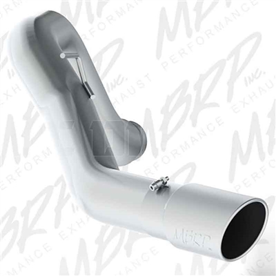 MBRP S61650AL 5" DPF Filter Back Single Side Aluminized Exhaust for 2013-2016 Dodge 6.7L Cummins