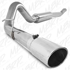 MBRP S6208409 4" Cat Back Single Side Stainless T409 Exhaust for 2003-2007 Ford 6.0L Powerstroke