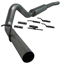 MBRP S6208P 4" Cat Back Single Side Aluminized Exhaust for 2003-2007 Ford 6.0L Powerstroke