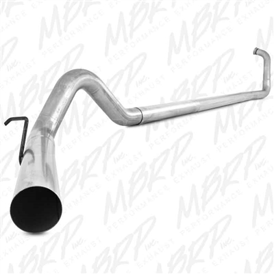 MBRP S6212PLM 4" Turbo Back Single Side Aluminized Exhaust for 2003-2007 Ford 6.0L Powerstroke