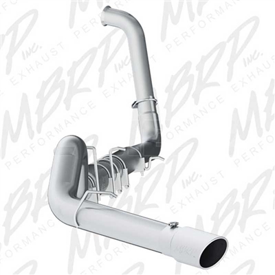 MBRP S62240AL 5" Turbo Back Single Side Aluminized Exhaust for 2003-2007 Ford 6.0L Powerstroke