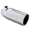 MBRP T5050 5" Rolled Edge Straight Cut Stainless T304 Exhaust Tip