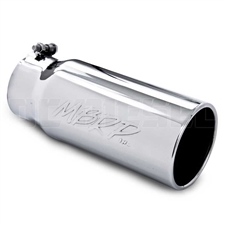 MBRP T5050 5" Rolled Edge Straight Cut Stainless T304 Exhaust Tip