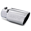 MBRP T5073 6" Rolled Edge Angle Cut Stainless T304 Exhaust Tip